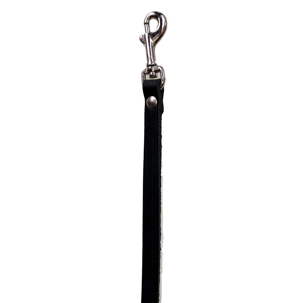 Northern Heritage Leather Lead 3/8" x 6' Black