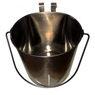 Stainless Steel Bucket with Hook 6qt