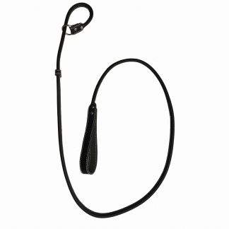 Northern Heritage Leather British Slip Lead 1/2" x 6' Black