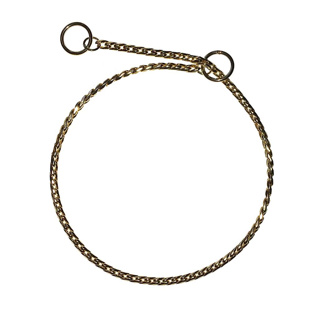 Snake Show Choker Gold (large) 5.5 mm