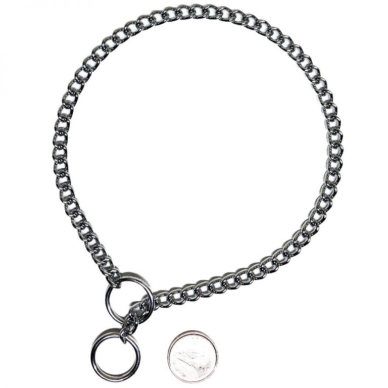 Show Chain Collar Jeweller's Link (xfine) 1.5mm x 14"