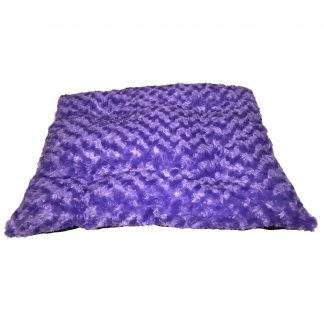 Swirl Pet Bed Small 23 x 18" Purple