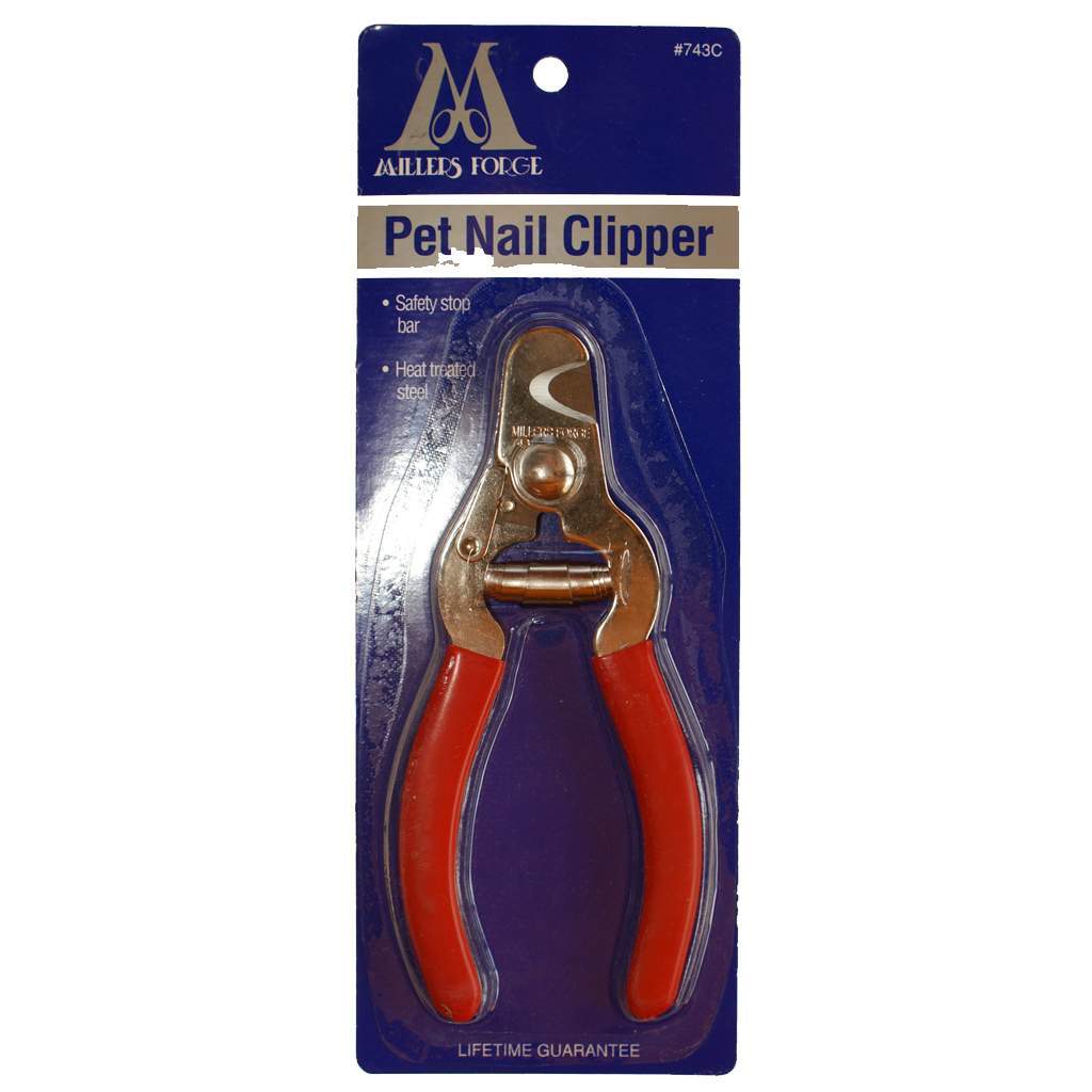 Millers forge nail outlet clipper with safety stop