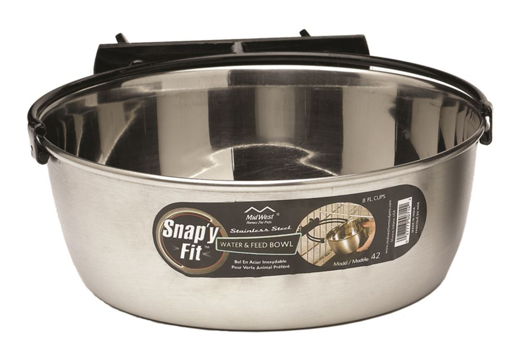 Snappy Stainless Steel Bowl 2qt