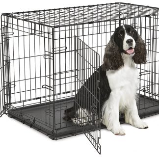 Contour Double Door Crate by Midwest, 36" Large
