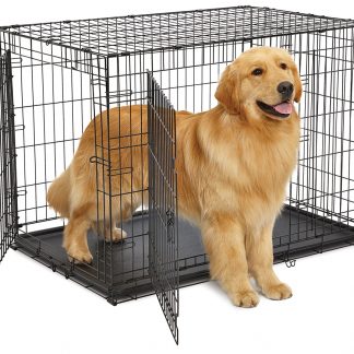 Contour Double Door Crate by Midwest, 42" XLarge