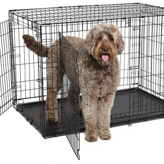 Contour Double Door Crate by Midwest, 48" XXLarge
