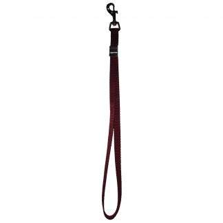 Grooming Noose 5/8" x 16" Velvet Red