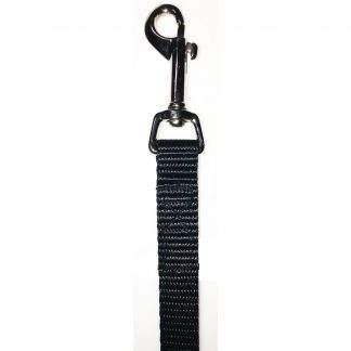 Nylon Lead 5/8" x 6' Black