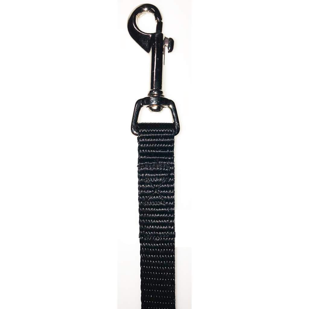 Nylon Lead 5/8" x 6' Black