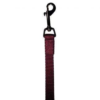 Nylon Lead 5/8" x 6' Burgundy Unleashed