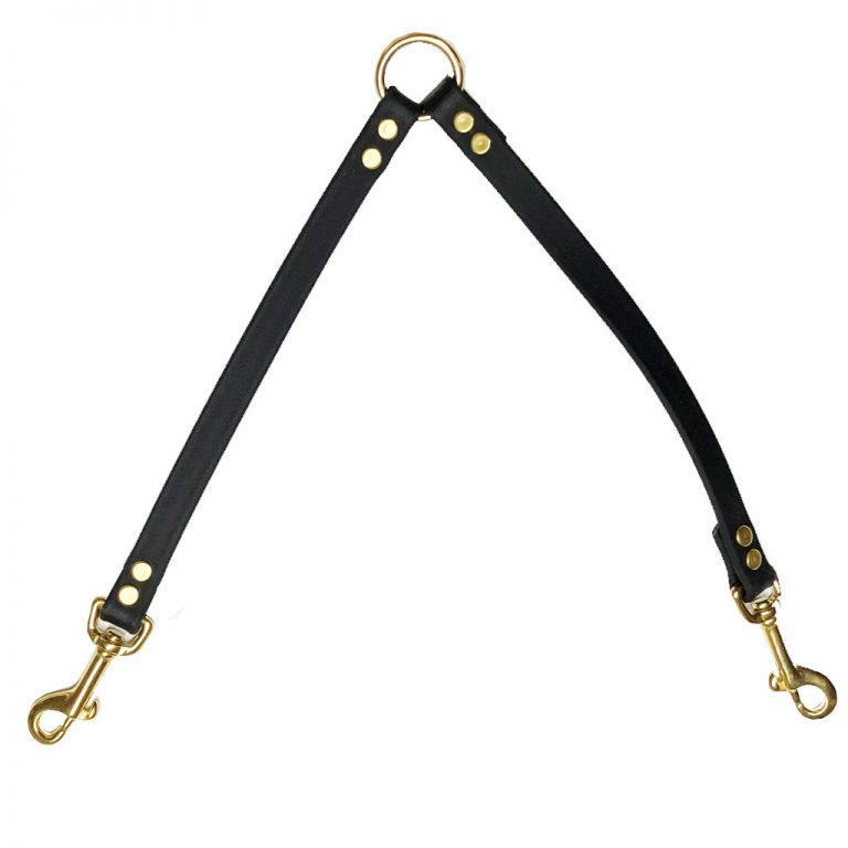 Beta Coupler 5/8" x 12" Black w/Brass