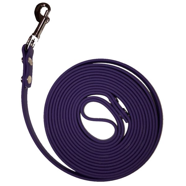 Beta Long Line Leash 3/8" x 10'  Purple