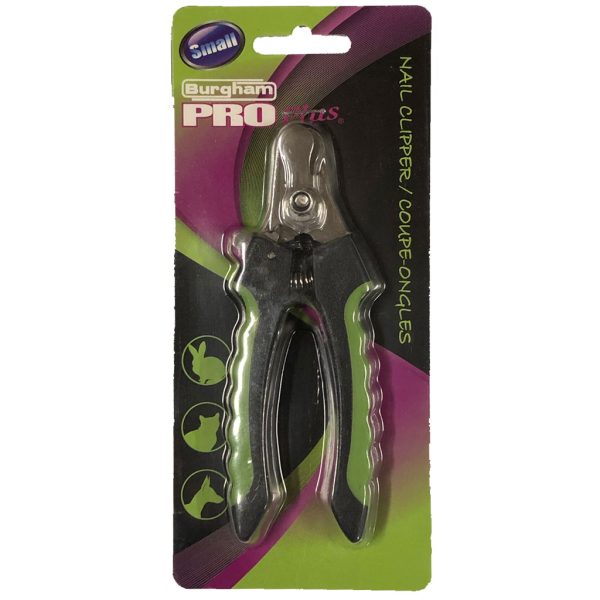 Pro Plus Nail Clippers with Ergonomic Rubber Handle , Small